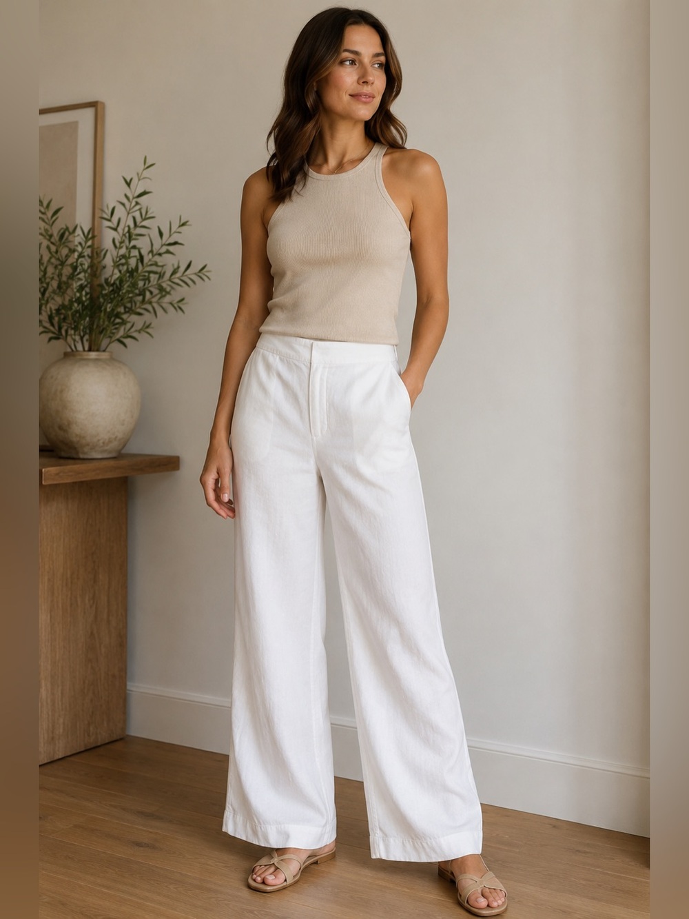 Eileen Fisher Linen Pants